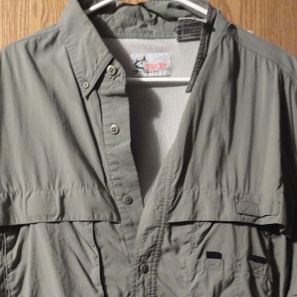 Olive Green Outdoor Sports Shirt